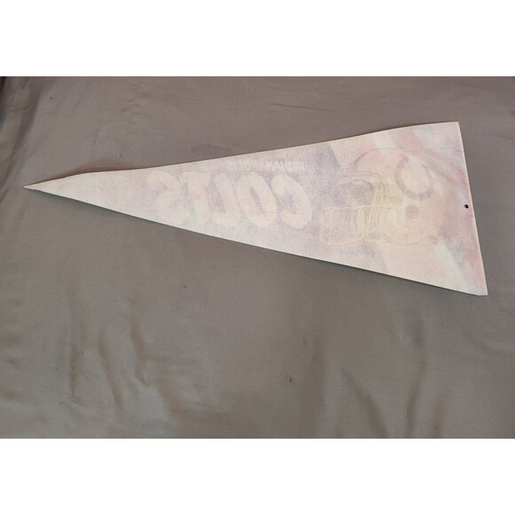 Vintage NFL Indianapolis Colts Football Felt Pennant 12"x30" - Picture 3 of 4